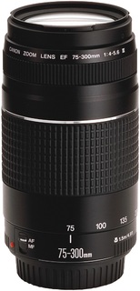 Объектив Canon EF 75-300 mm f/ 4-5.6 III (s/ n:9001067585) Б/ У