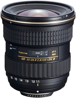Объектив Tokina AT-X II 116 PRO DX AF 11-16 mm f/ 2.8 для Nikon