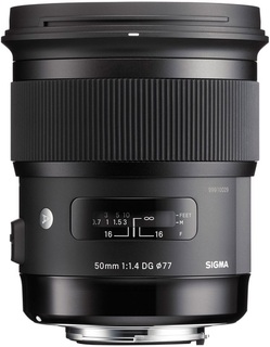 Объектив Sigma AF 50 mm F1.4 DG HSM Art для Nikon