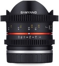 Объектив Samyang 8mm T3.1 Fisheye CINE Canon M (APS-C)