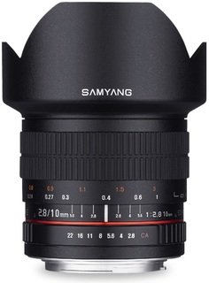 Объектив Samyang 10 mm f/ 2.8 AS ED NCS CS AE Nikon F (APS-C) (43656)