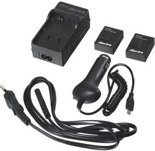 Зарядное устройство DigiCare PCH-PC-GBT302KIT для GoPro, два аккумулятора в комплекте