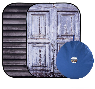 Фон складной 1.5 x 2.1m Lastolite Shutter/ Distressed Door (LL LB5717)