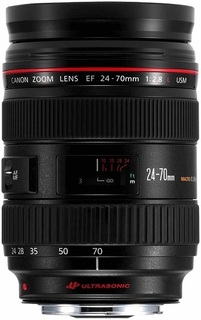 Объектив Canon EF 24-70 mm f/ 2.8L USM (s/ n:3088850) + Бленда Б/ У