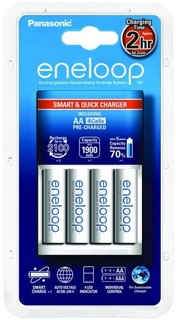 Зарядное устройство Panasonic Smart & Quick (K-KJ16MCC40E) + 4xAA 1900 mAh