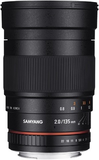 Объектив Samyang MF 135mm f/ 2 ED UMC MFT(45751)