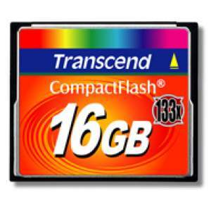 Модуль памяти CompactFlash Card 16 Gb Transcend 133x