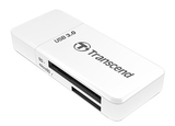 Считывающее устройство Compact Card Reader F5 Transcend белый
