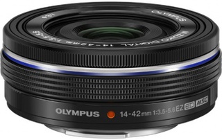 Объектив Olympus M.Zuiko DIGITAL 14-42mm f/ 3.5-5.6 EZ черный