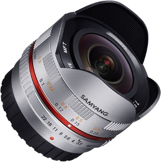 Объектив Samyang MF 7,5mm f/ 3.5 AS IF UMC Fisheye Micro 4/ 3 silver (33607)