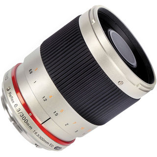 Объектив Samyang MF 300mm f/ 6.3 ED AS UMC Mirror Micro 4/ 3 silver (41975)