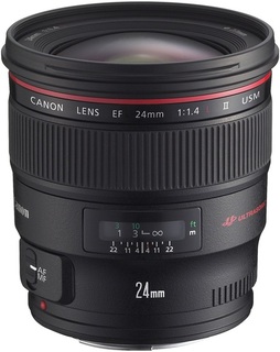 Объектив Canon EF 24 mm f/ 1.4L II USM (s/ n:6780528) + Бленда Б/ У