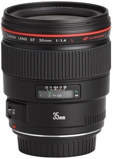 Объектив Canon EF 35 mm f/ 1.4L USM (s/ n:38432) + Бленда Б/ У
