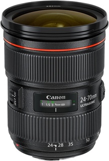 Объектив Canon EF 24-70 mm f/ 2.8L II USM (s/ n:1350000948) + фильтр защитный Б/ У