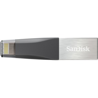 Накопитель  16Gb Sandisk iXpand Mini USB3.0, Lightning (SDIX40N-016G-GN6NN)