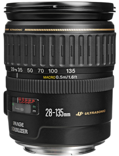 Объектив Canon EF 28-135 mm f/ 3.5-5.6 IS USM (s/ n:3903973) Б/ У