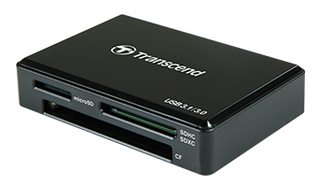 Считывающее устройство Compact Card Reader C8 Transcend, USB 3.1