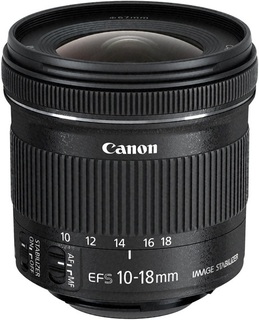 Объектив Canon EF-S 10-18 mm f/ 4.5-5.6 IS STM (s/ n:0252000273) Б/ У