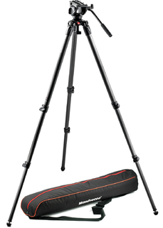 Профессиональный видеоштатив Manfrotto MVK500C (Manfrotto MVK535С + MVH500A)