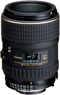 Объектив Tokina AT-X 100 AF PRO D AF 100mm f/ 2.8 Macro для Canon