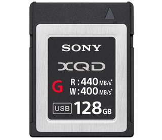 Модуль памяти  XQD 128Gb Sony 440/400 Mb/s (QDG128E)