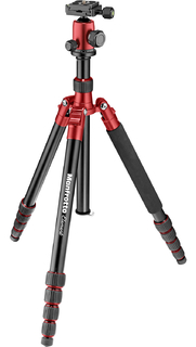 Штатив + штативная головка Manfrotto Element Traveller MKELEB5RD-BH большой красный