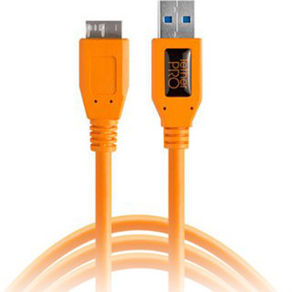 Кабель Tether Tools TetherPro USB 3.0 to Micro-B 4.6m Orange [CU5454]