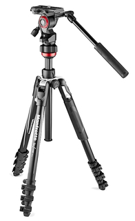 Штатив Manfrotto MVKBFRL-LIVE с видеоголовкой