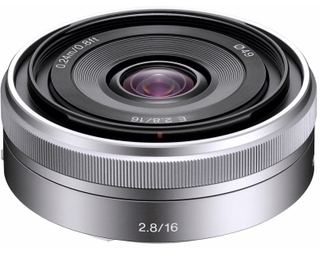 Объектив Sony SEL-16F28 16мм F2.8 E (s/ n:0414325) Б/ У