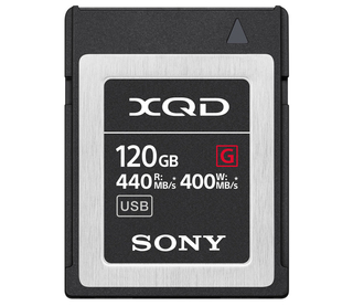 Модуль памяти  XQD 120Gb Sony (QDG120F) 440/ 400 Мб/ с