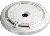 Объектив Olympus 15mm f/ 8.0 Body Cap Lens белый