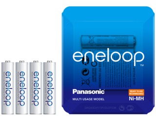 Аккумулятор Panasonic Eneloop AAA 750 mAh (4шт, блистер-кейс) BK-4MCCE/ 4LE