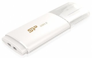 Накопитель  32Gb Silicon Power Blaze B06 белый (SP032GBUF3B06V1W)