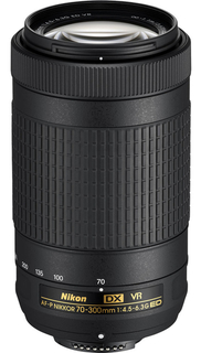 Объектив Nikon 70-300 mm f/ 4.5-6.3G ED VR AF-P DX (s/ n:20951974) Б/ У