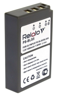 Аккумулятор Relato PS-BLS5 (Olympus BLS-5)  7.2V, 1050mAh