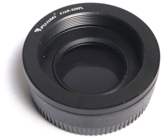Адаптер для объективов M42 на байонет Nikon с линзой FUJIMI (FJAR-42NFL)