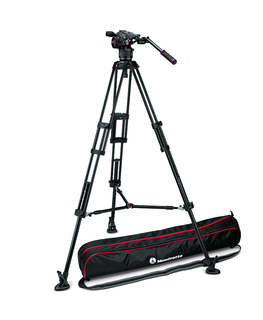 Профессиональный видеоштатив Manfrotto MVKN8TWINM Штатив 546B с видеоголовой MVHN8AH