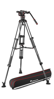 Профессиональный видеоштатив Manfrotto MVKN8TWINMC Штатив MVTTWINMC с видеоголовой MVHN8AH