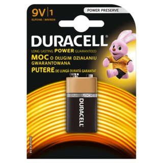 Батарейка Duracell 6F22 (крона)