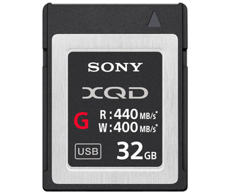 Карта памяти  XQD  32Gb Sony 440/400 Mb/s  (QDG32E)