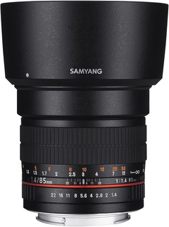 Объектив Samyang 85mm f/ 1.4 Fuji X (Full Frame)
