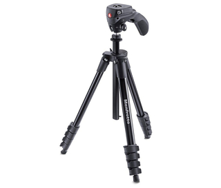 Штатив Manfrotto Compact Action Black AS (MKCOMPACTACA-BK)