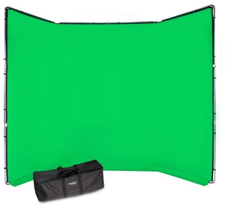 Фон хромакей комплект Manfrotto Chroma Key FX 4x2.9m Background Kit Green зеленый