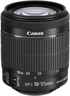 Объектив Canon EF-S 18-55 mm f/ 3.5-5.6 IS (s/ n:4852536344) Б/ У