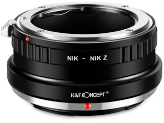 Адаптер K&F Concept для объектива Nikon F на Nikon Z (KF06.372)