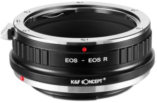 Адаптер K&F Concept для объектива Canon EF на Canon R (KF06.383)