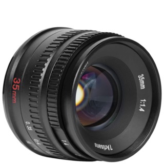 Объектив 7Artisans 35mm F1.4 Mark II APS-C (FX-Mount) чёрный