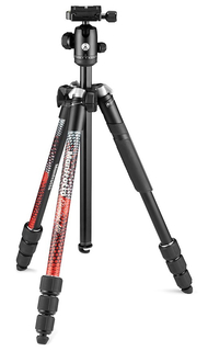 Штатив + штативная головка Manfrotto Element MII Mobile Bluetooth MKELMII4RMB-BH, красный, алюм.