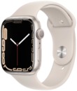 Apple Watch Series 7 GPS 41mm Aluminium Case with Starlight Sport Band MKMY3