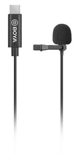 Микрофон Boya BY-M3 петличный для смартфонов, планшетов, USB Type-C